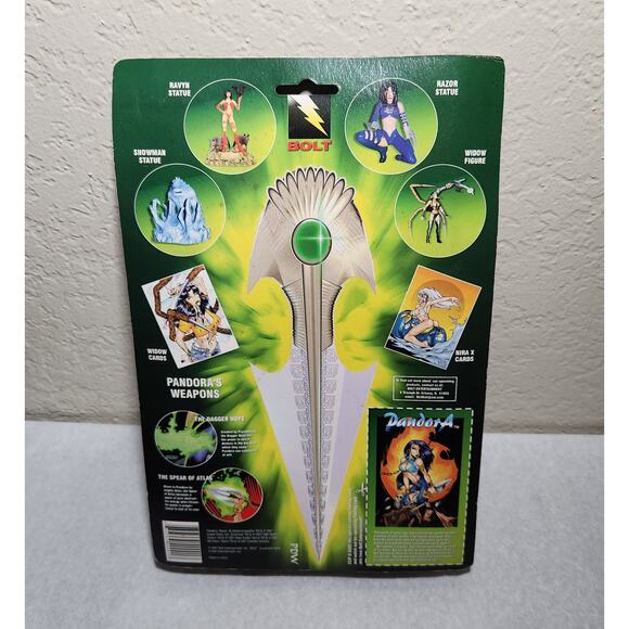 Pandora Bolt Avatar Variant Troll & Toad Exclusive Action Figure Sealed 1997 - Picture 10 of 12